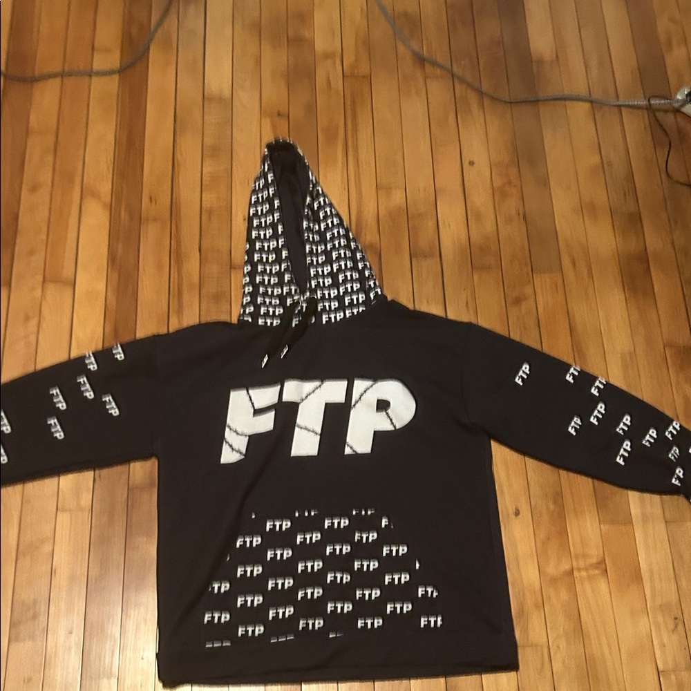 FTP Monochrome Logo Hoodie